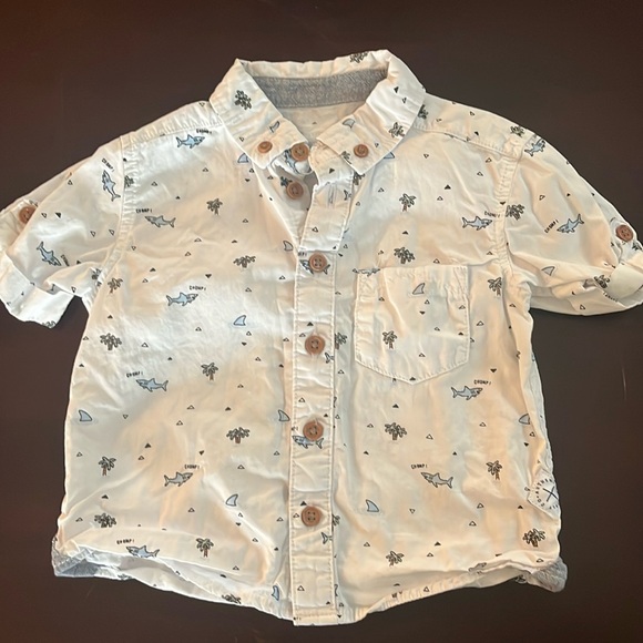Boys Button Up Shirt Size 1 - Picture 1 of 5